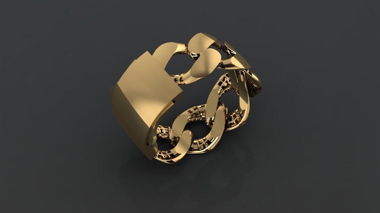 elegant bracelet model series 3D print model_6