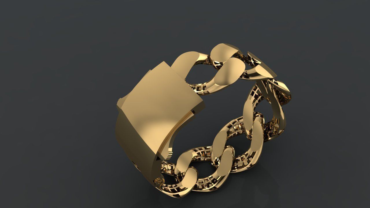 elegant bracelet model series 3D print model_4