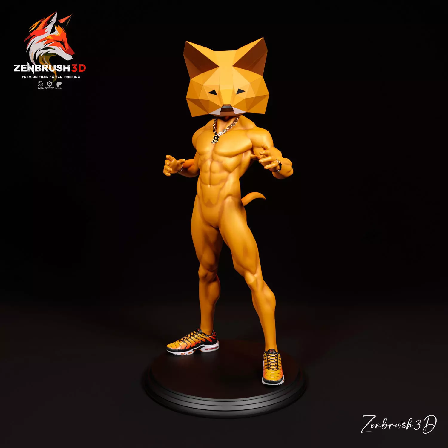 METAMASK - CRYPTOCURRENCY WALLET 3D PRINTING 3D print model_0