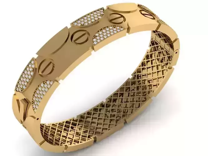 elegant bracelet model 3D print model