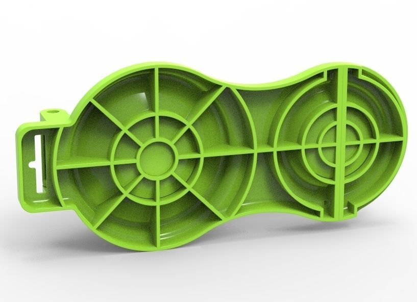 Momo dumplings Maker 3D print model_4