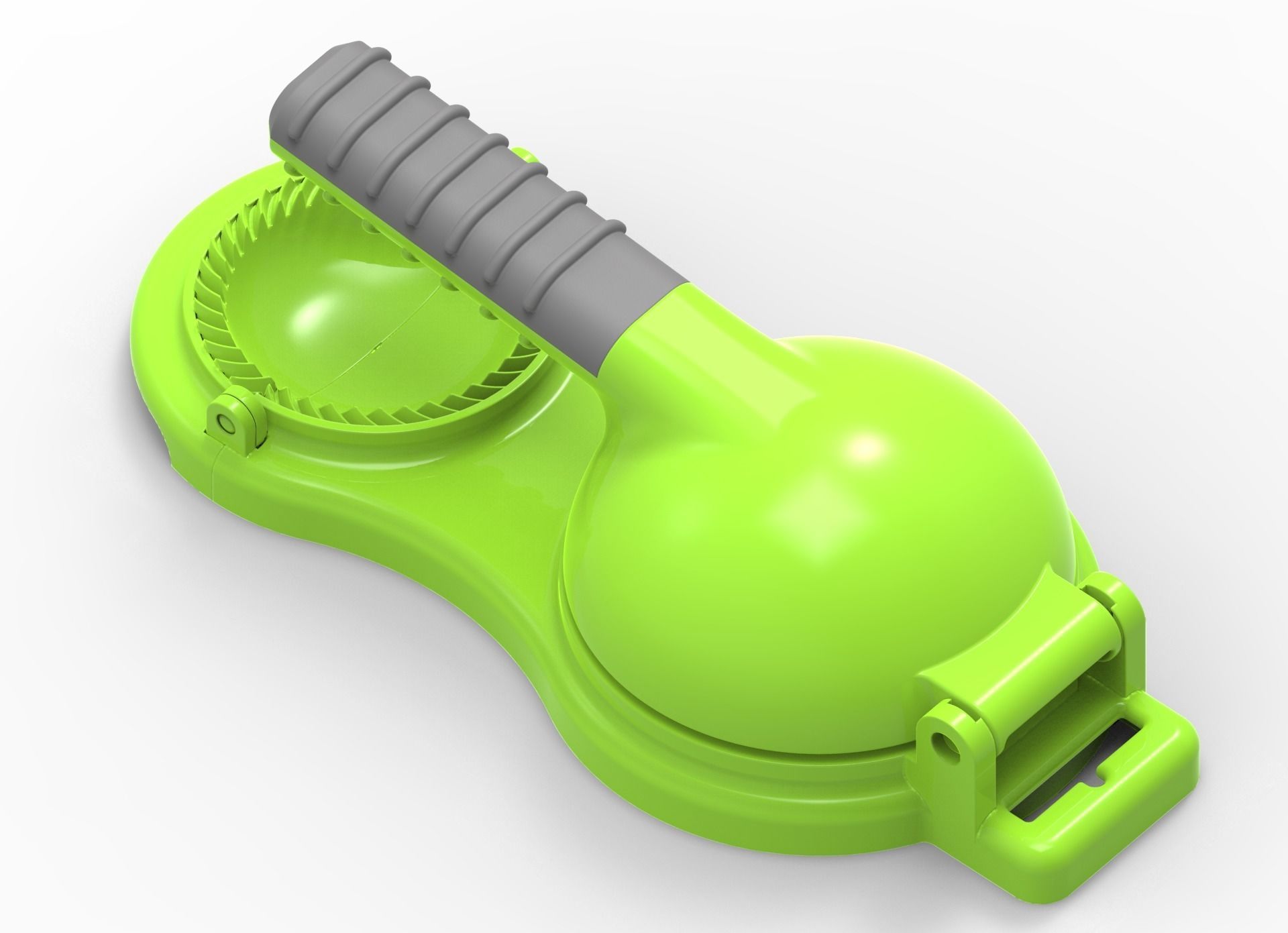 Momo dumplings Maker 3D print model_63