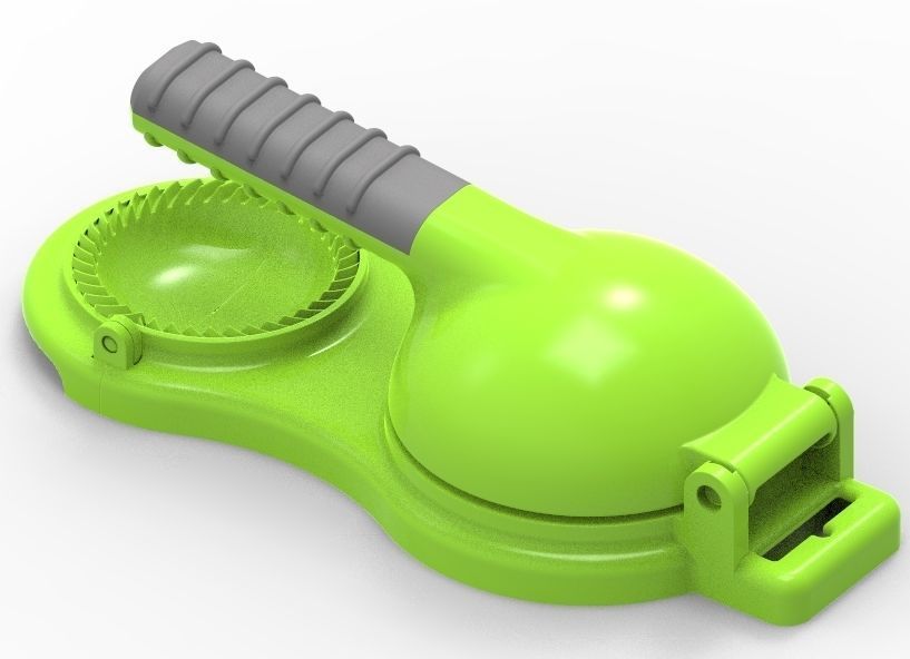 Momo dumplings Maker 3D print model_21