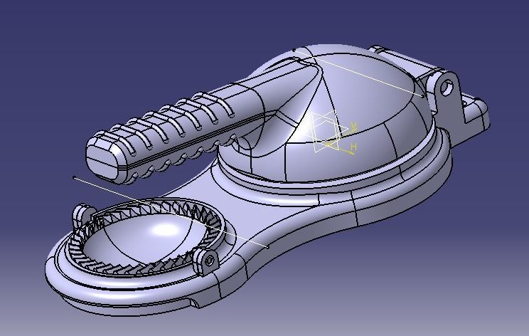 Momo dumplings Maker 3D print model_49