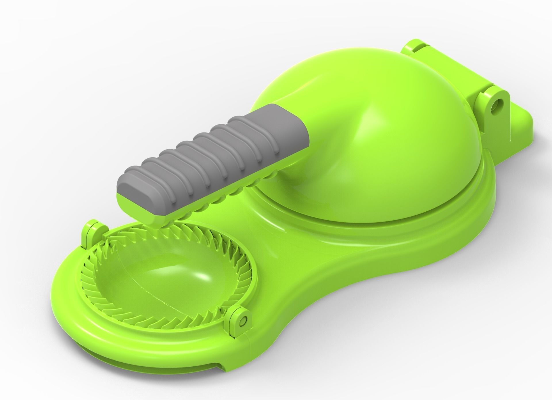 Momo dumplings Maker 3D print model_14