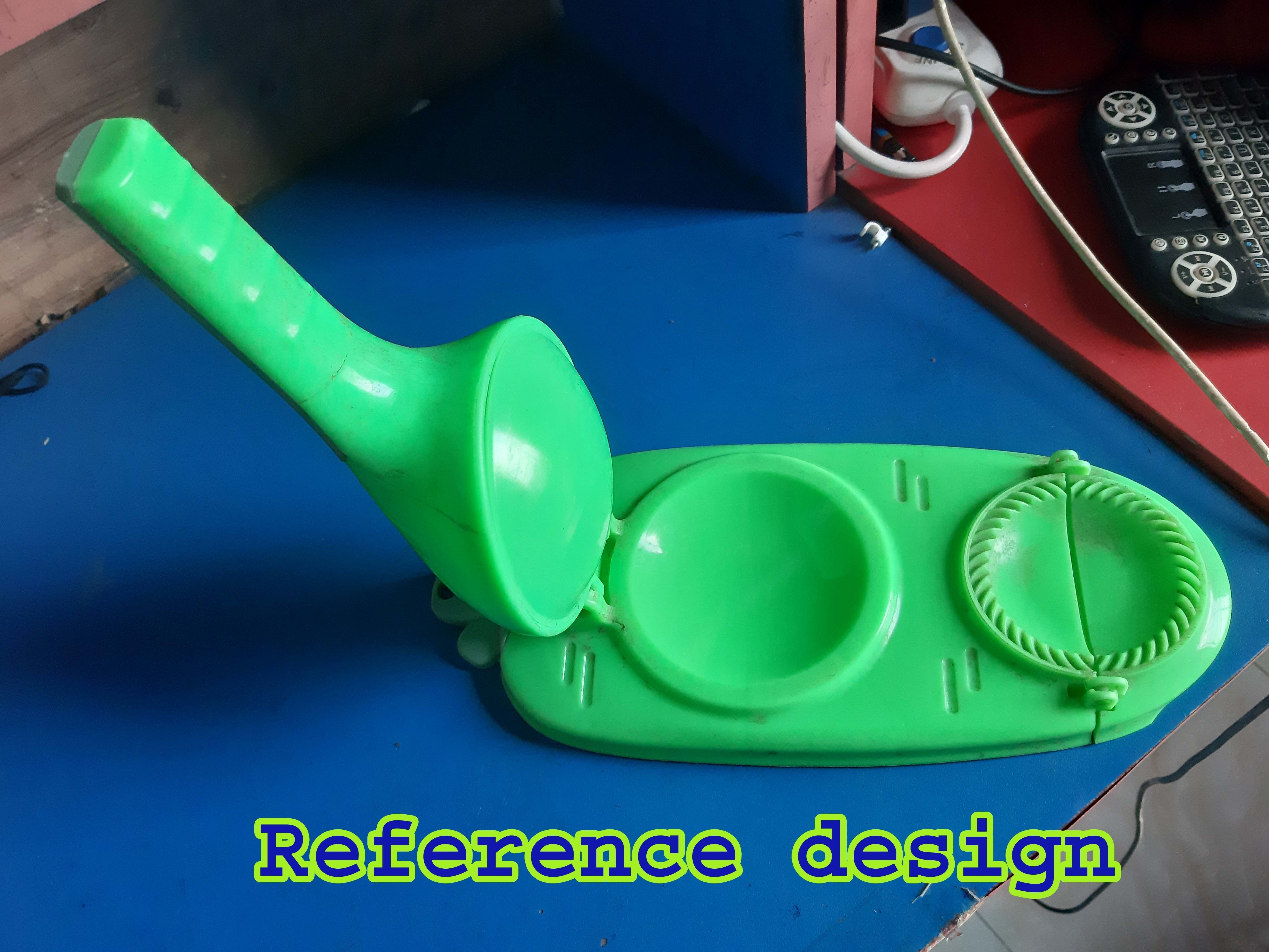 Momo dumplings Maker 3D print model_2