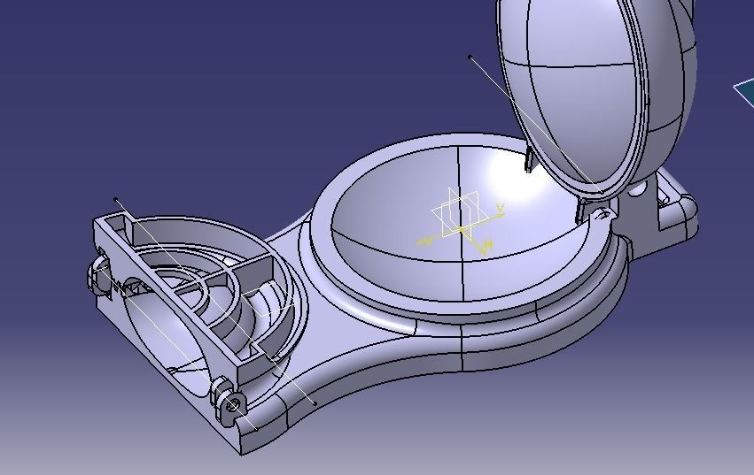 Momo dumplings Maker 3D print model_65