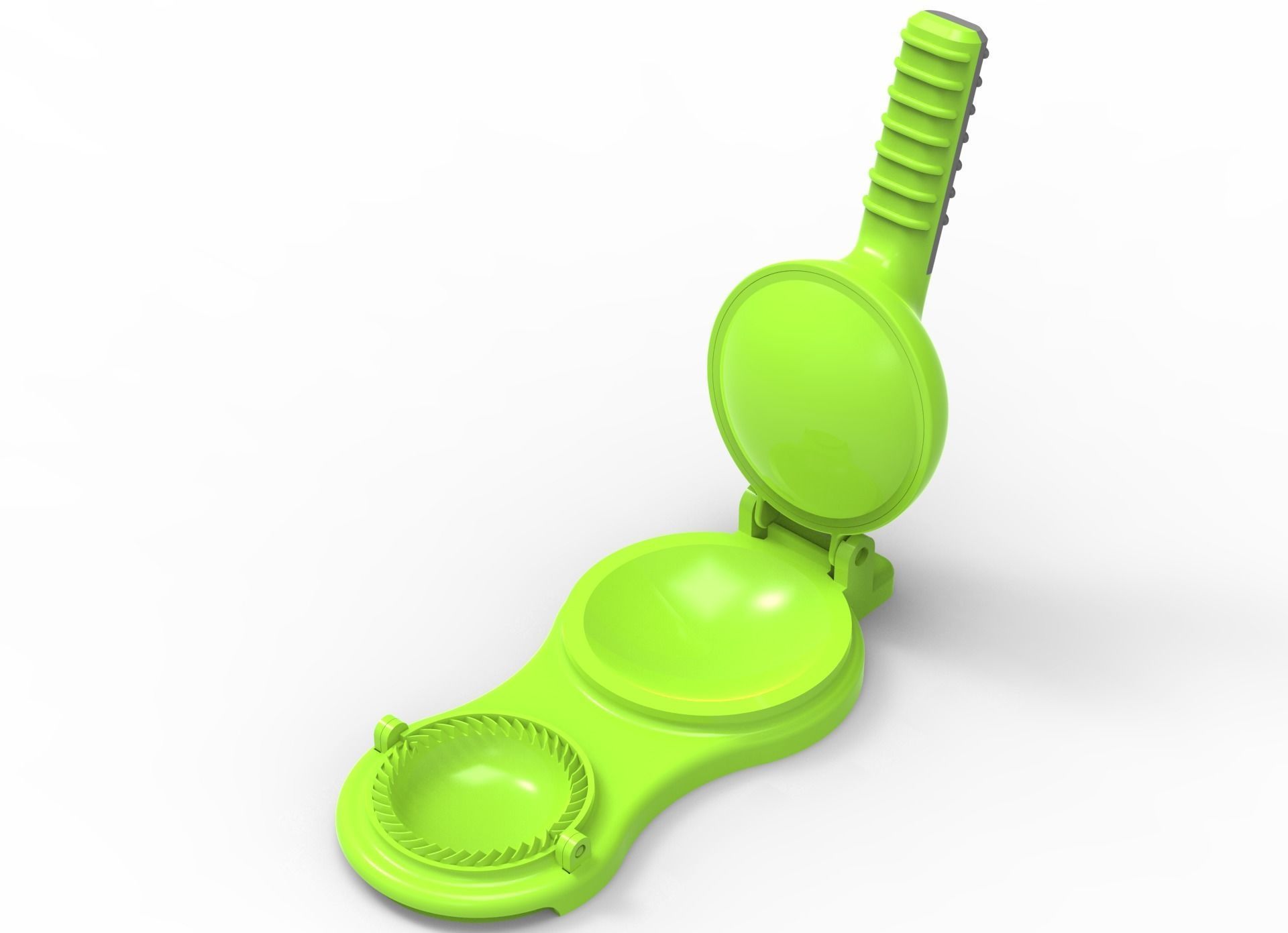 Momo dumplings Maker 3D print model_3