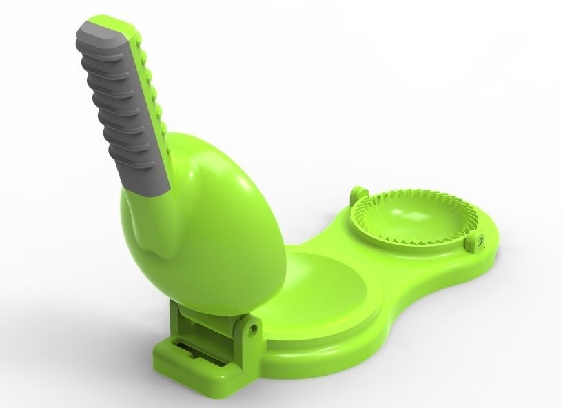 Momo dumplings Maker 3D print model_34