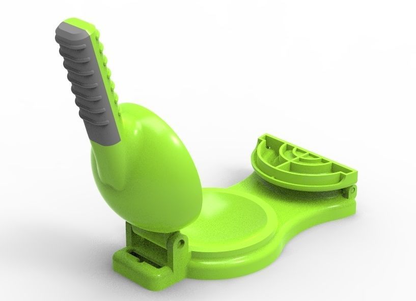 Momo dumplings Maker 3D print model_40