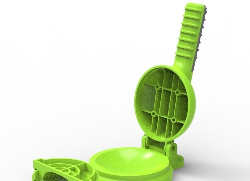 Momo dumplings Maker 3D print model_43