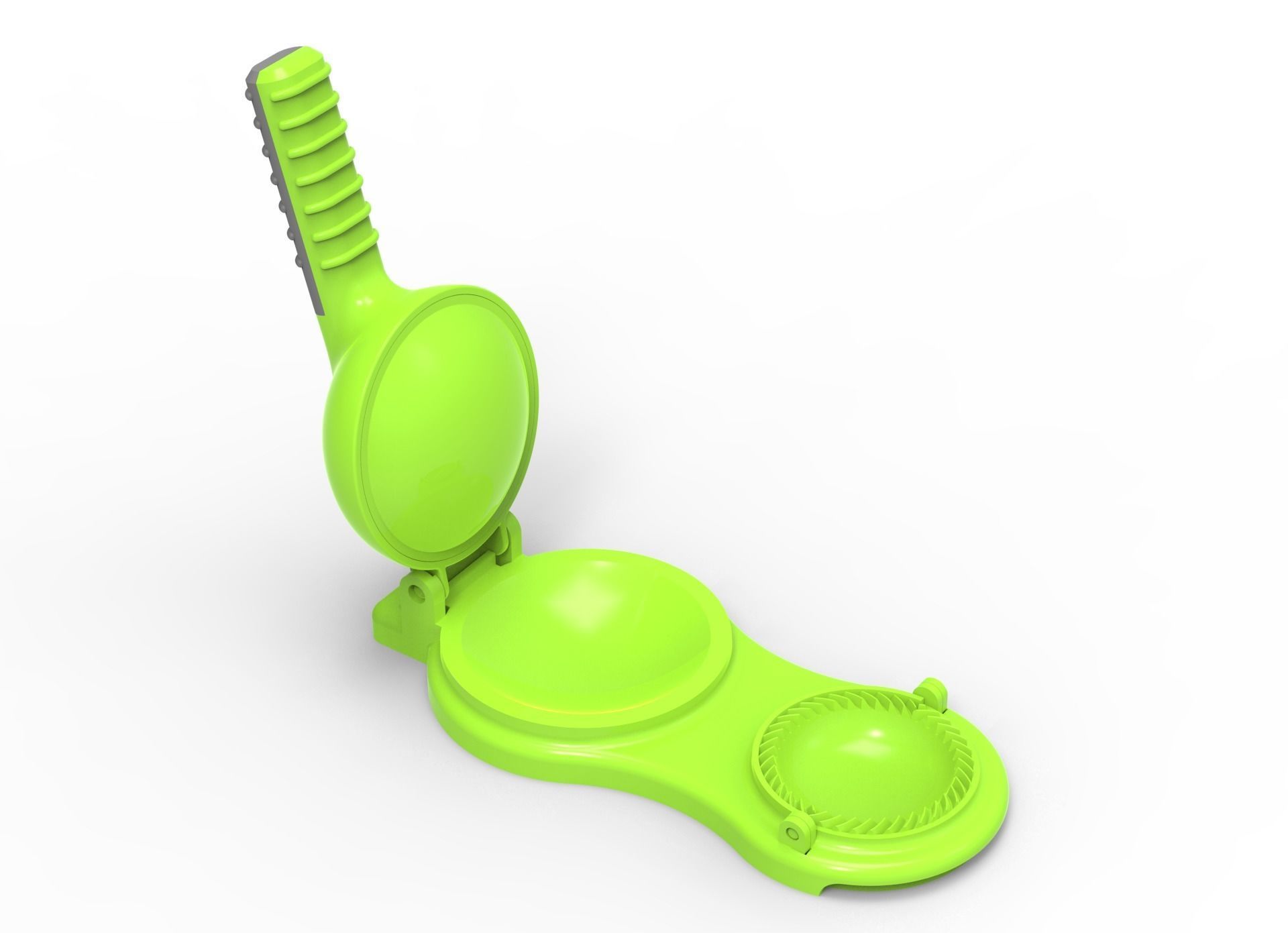 Momo dumplings Maker 3D print model_11