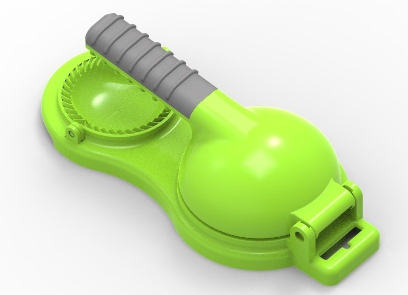 Momo dumplings Maker 3D print model_37