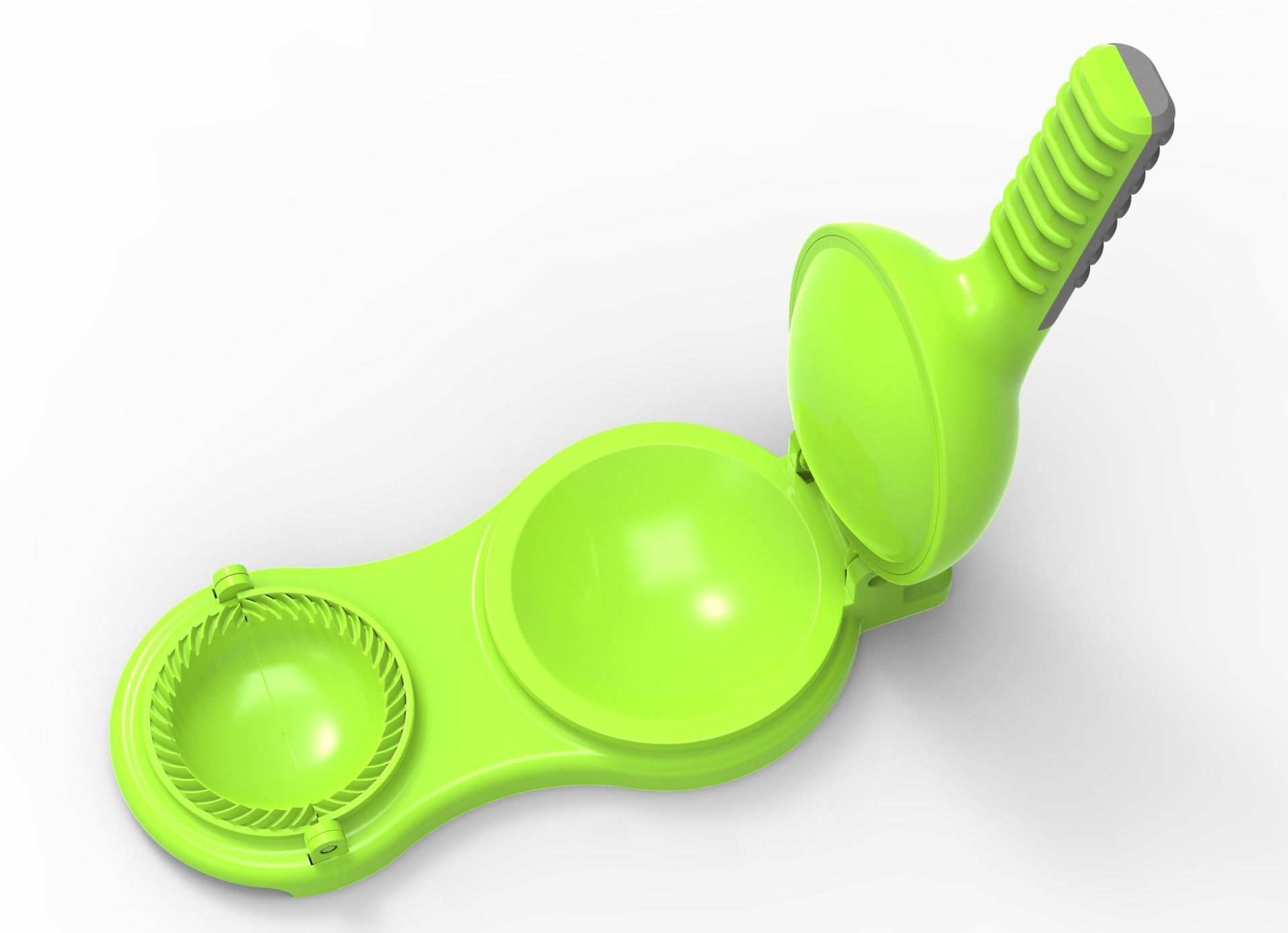 Momo dumplings Maker 3D print model_83