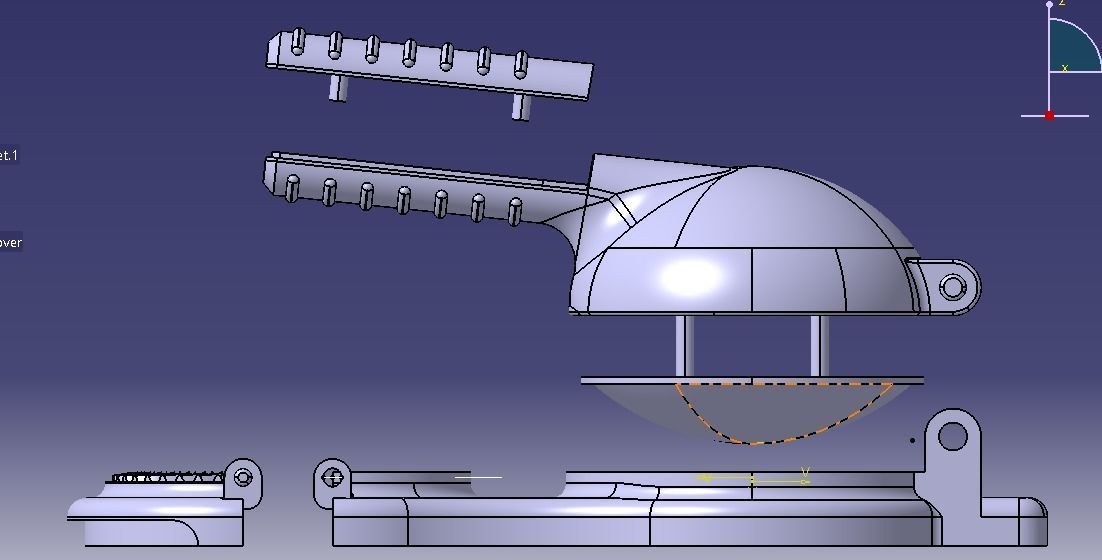 Momo dumplings Maker 3D print model_68