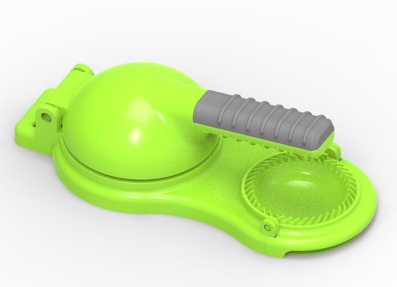 Momo dumplings Maker 3D print model_28