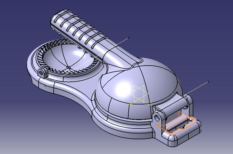 Momo dumplings Maker 3D print model_6
