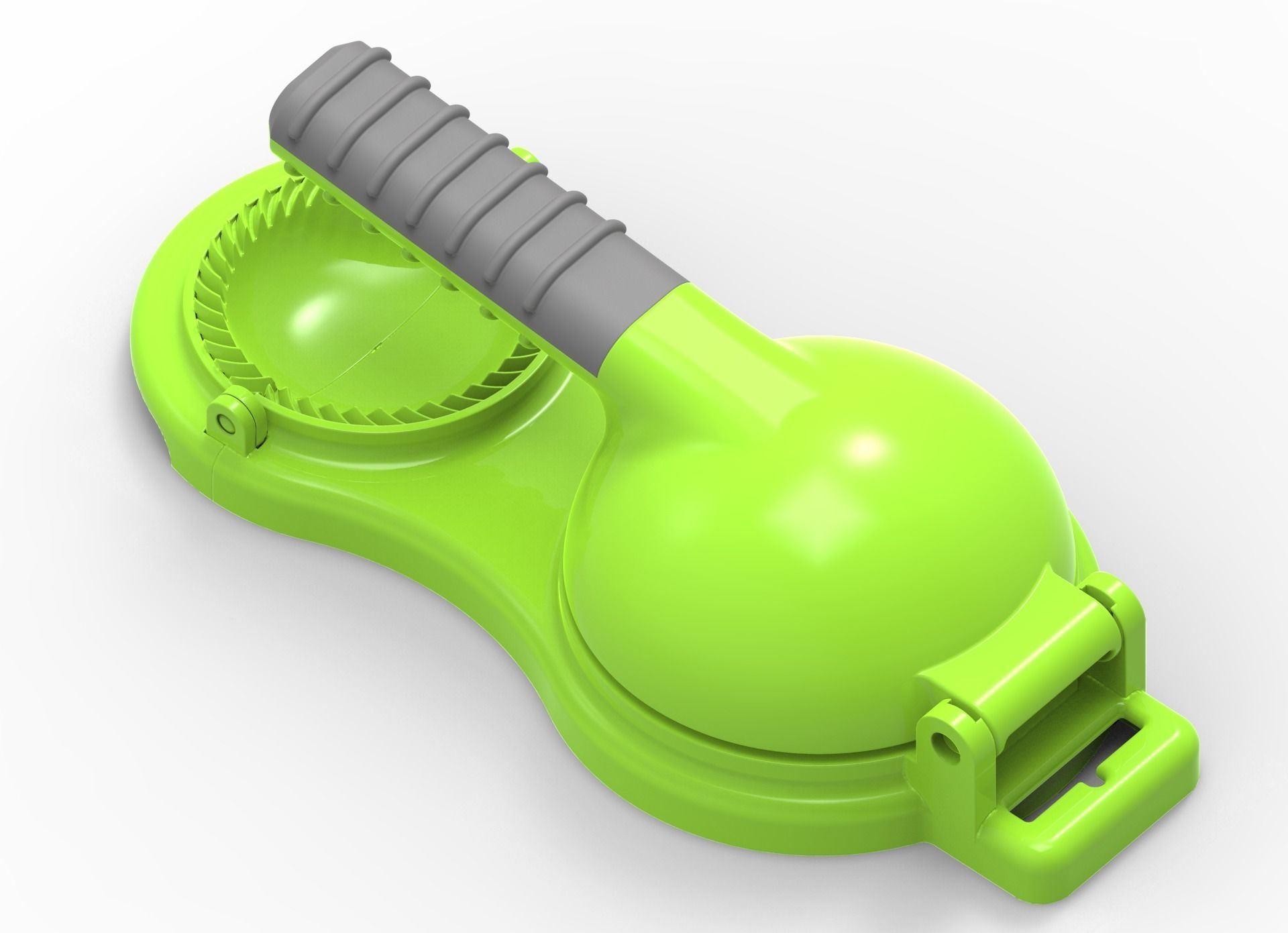 Momo dumplings Maker 3D print model_86