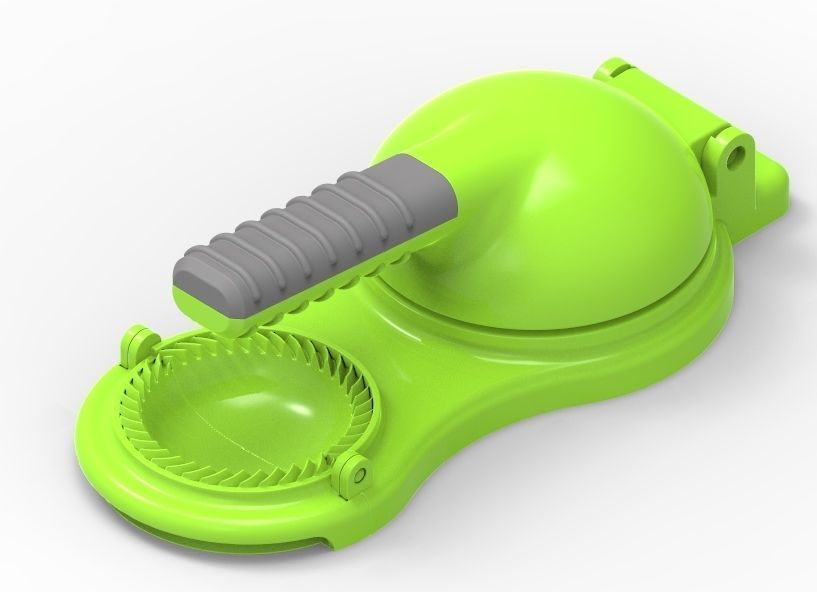 Momo dumplings Maker 3D print model_19