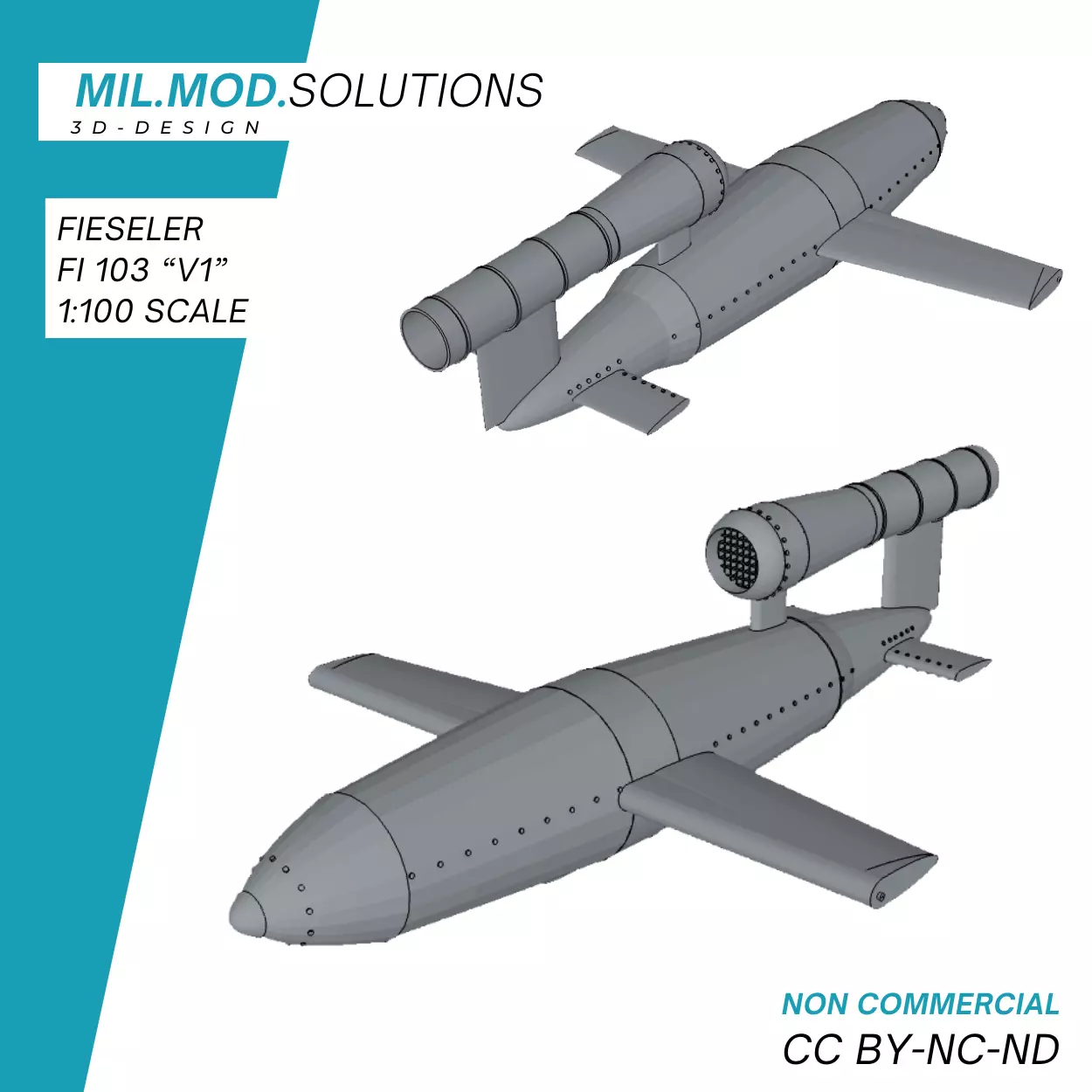 Aggregat 4 V2 Vergeltungswaffe 3D print model_0