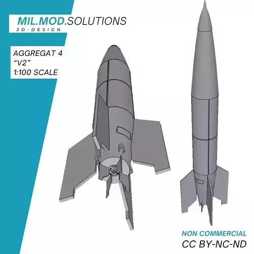 Fieseler FI 103 V1 Rakete Vergeltungswaffe 3D print model
