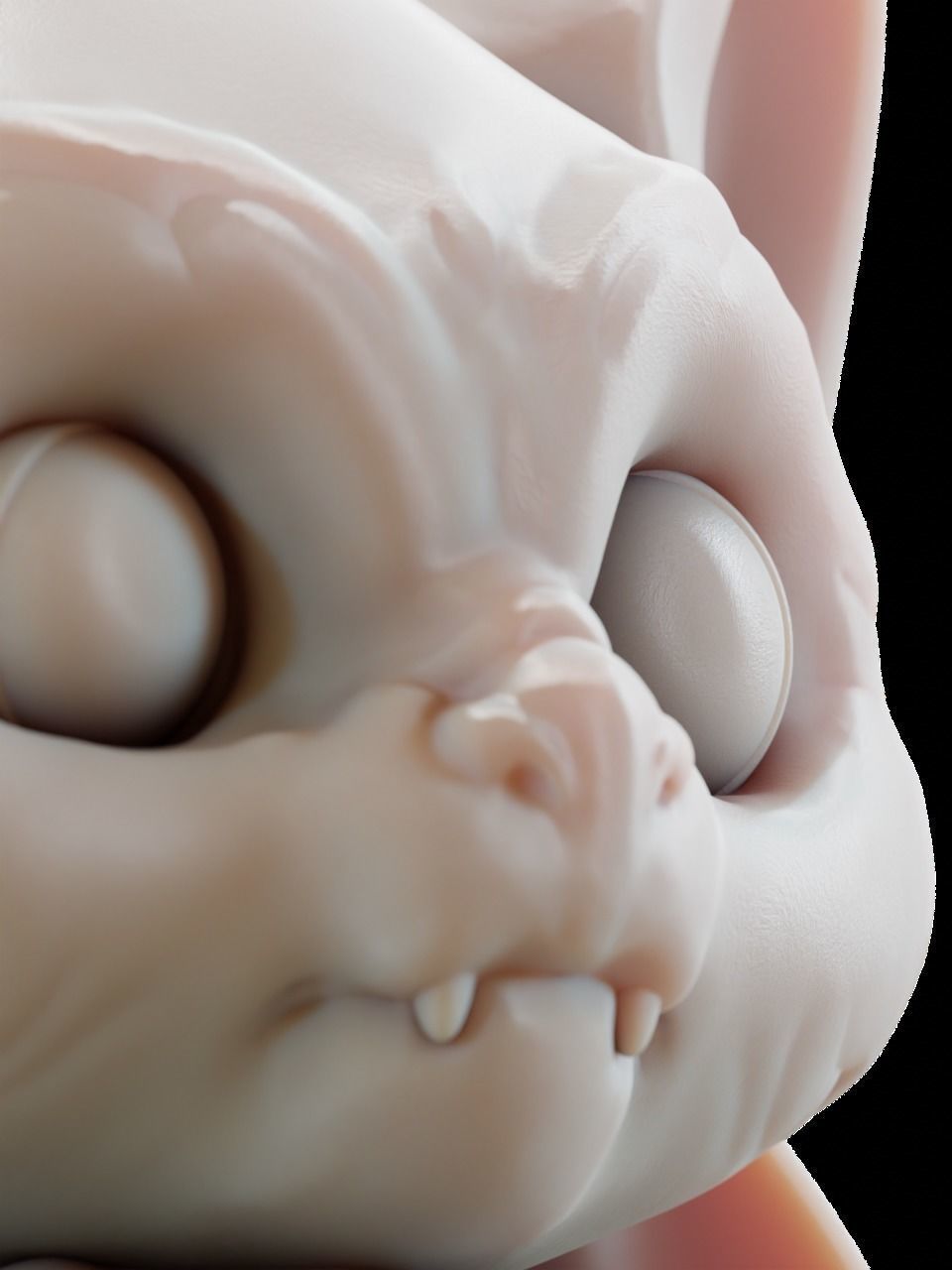 Rat gargoyle 3D print model_12