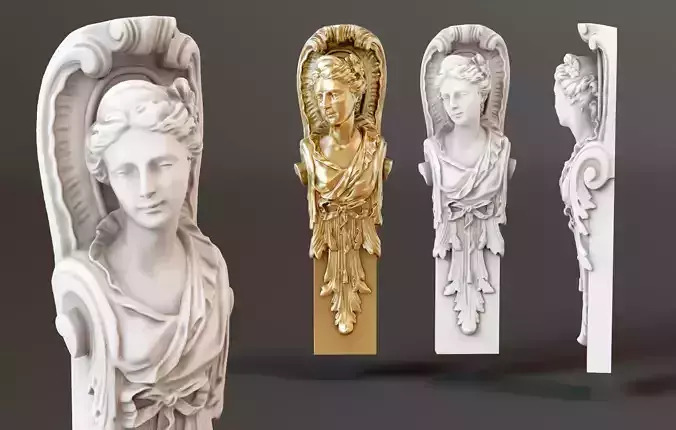 statue decoration 3D Print model