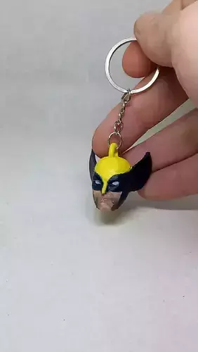wolverine keychain 