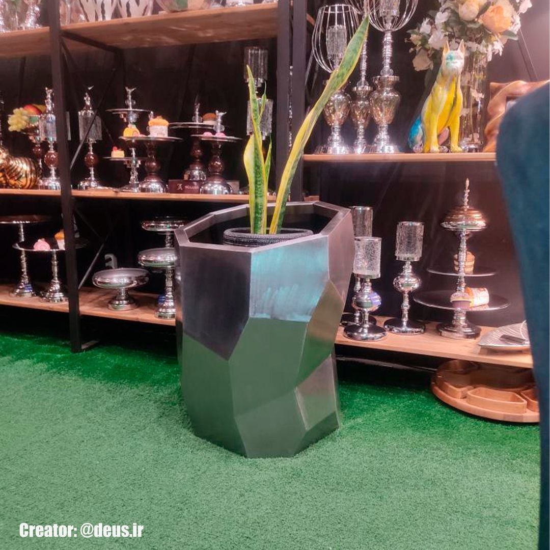 Welding Project Plans Drawings Rock Planter DXF PDF 3D model_1