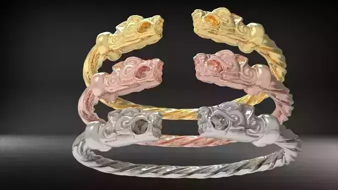 Viking bracelet  3D print model