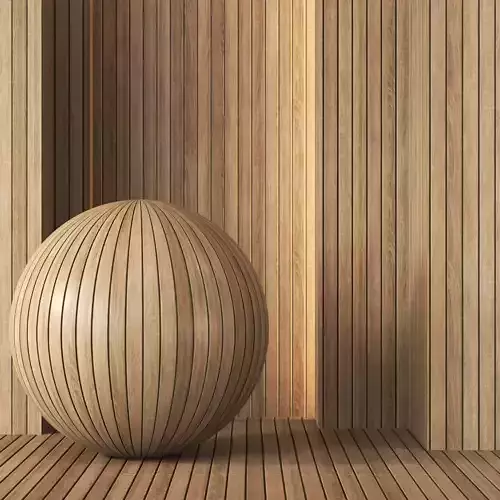 Decorative Wood Panel Texture 4K - Seamless