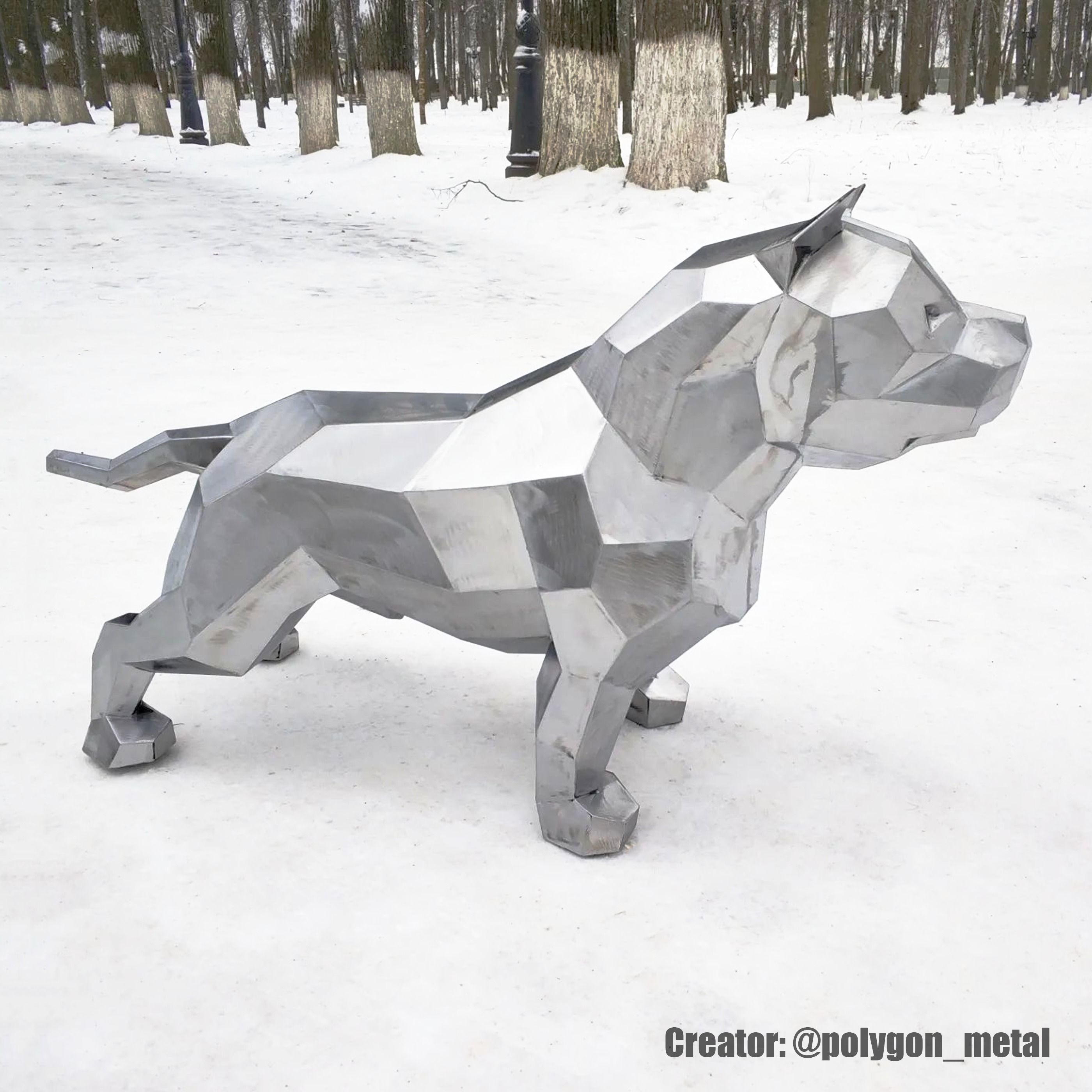 Welding Project Plans Drawings American Bully v2 DXF PDF 3D model_1