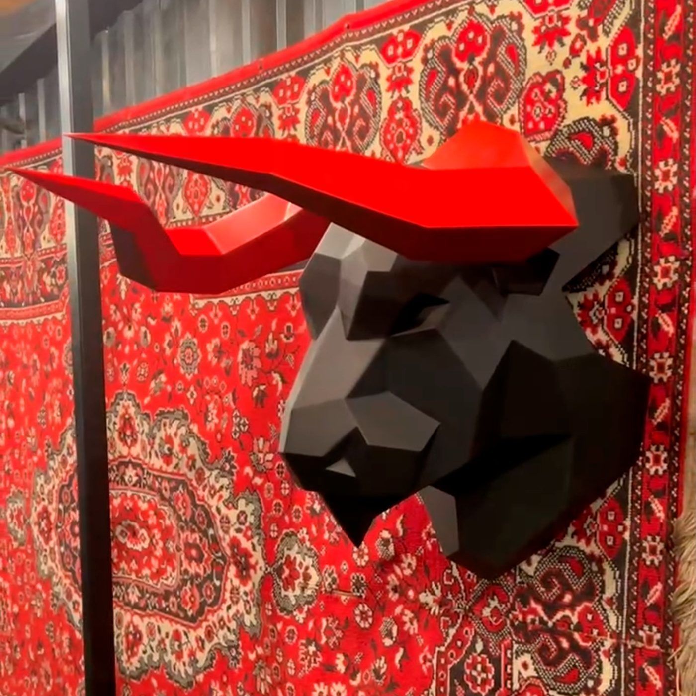 Welding Project Plans Drawings Bull Head v2 DXF PDF 3D model_1