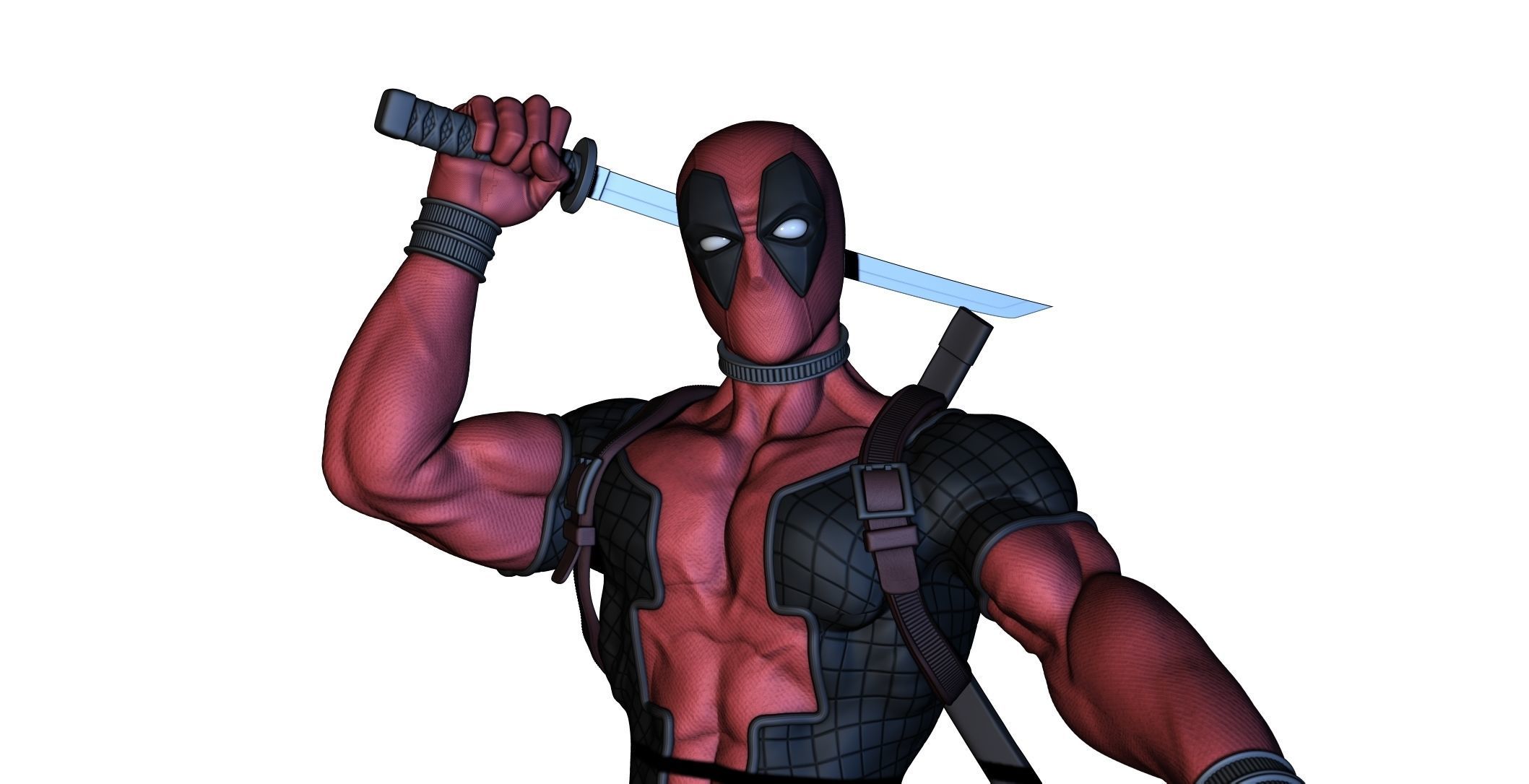 Deadpool  3D print model_7