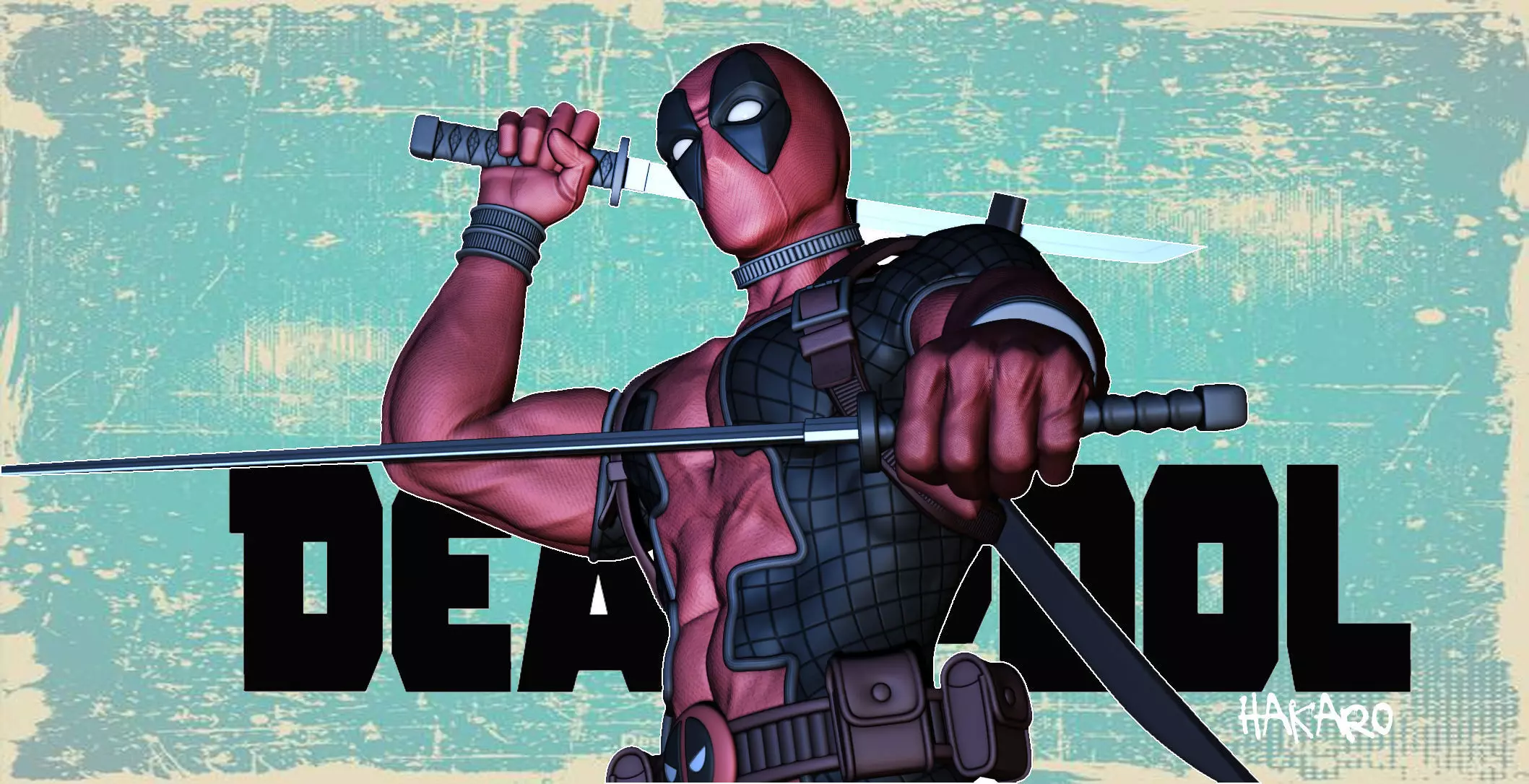 Deadpool  3D print model_0