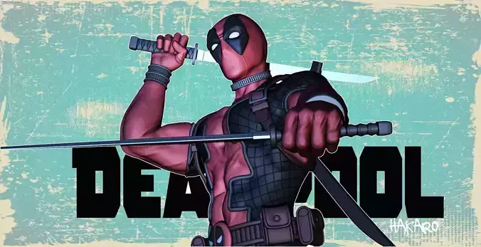 Deadpool  3D print model