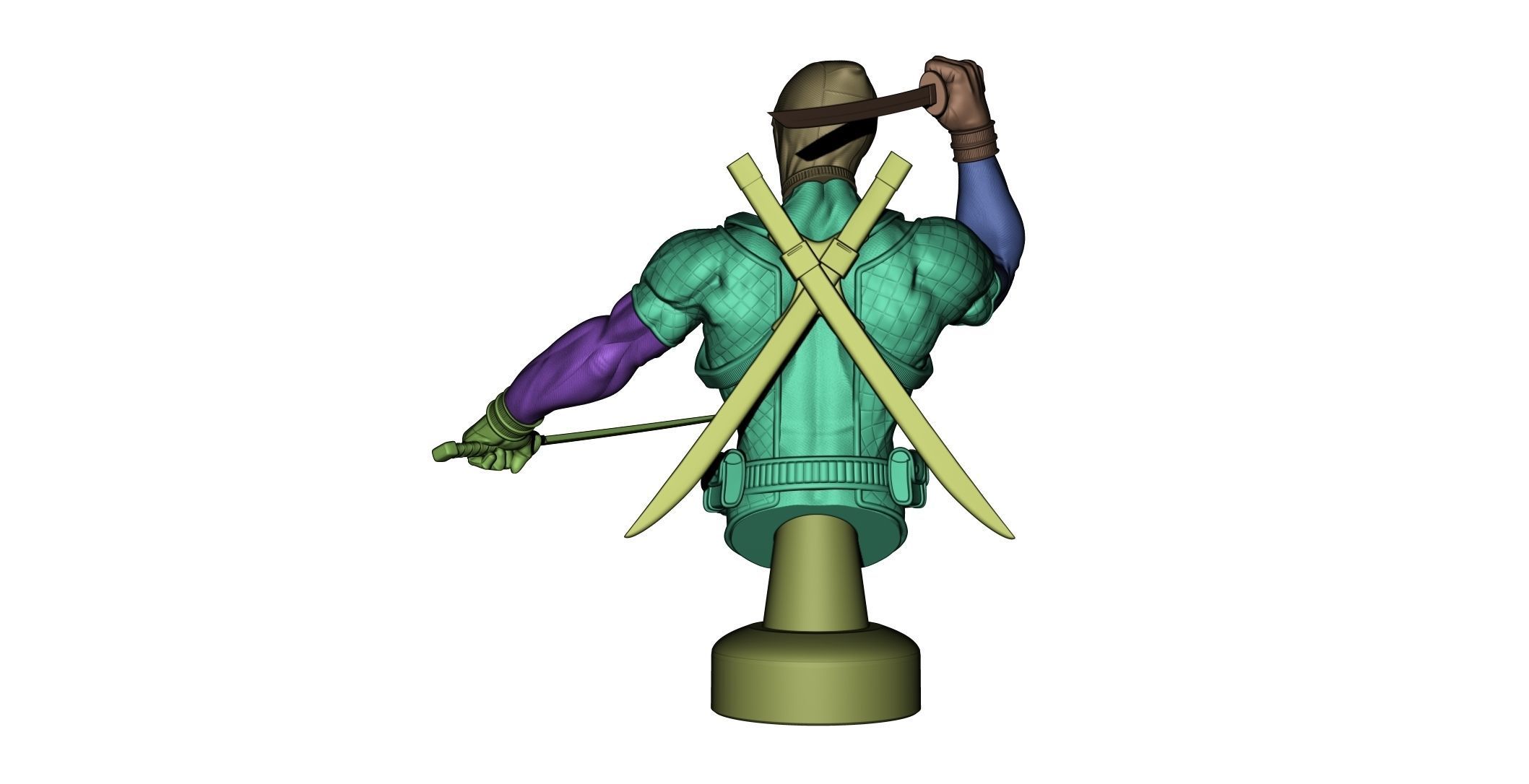 Deadpool  3D print model_9