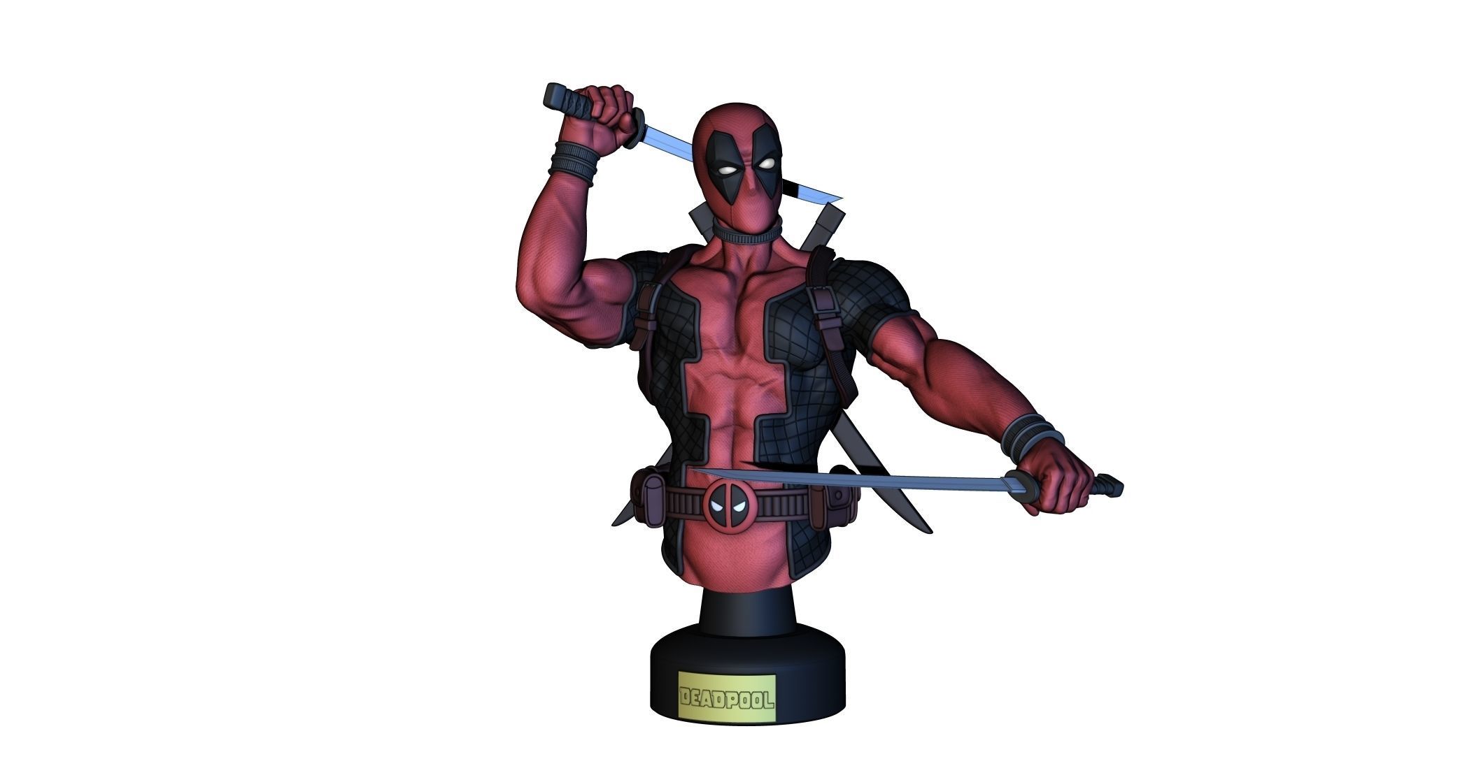 Deadpool  3D print model_6