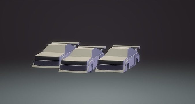 Customizable Car 3D Model Project GRPB SQS1E2 Bundle 3D print model