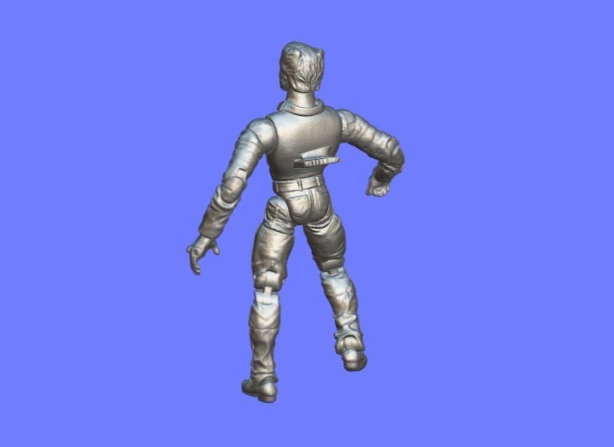 2000s BIKER WOLVERINE FIGURE- 3D SCAN 3D print model_8