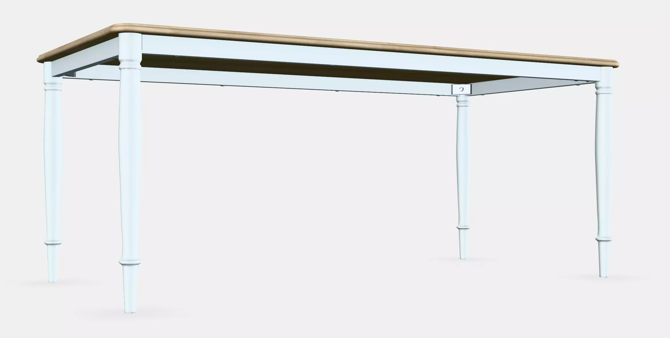DANDERYD Dining table 1 Low-poly 3D model_0