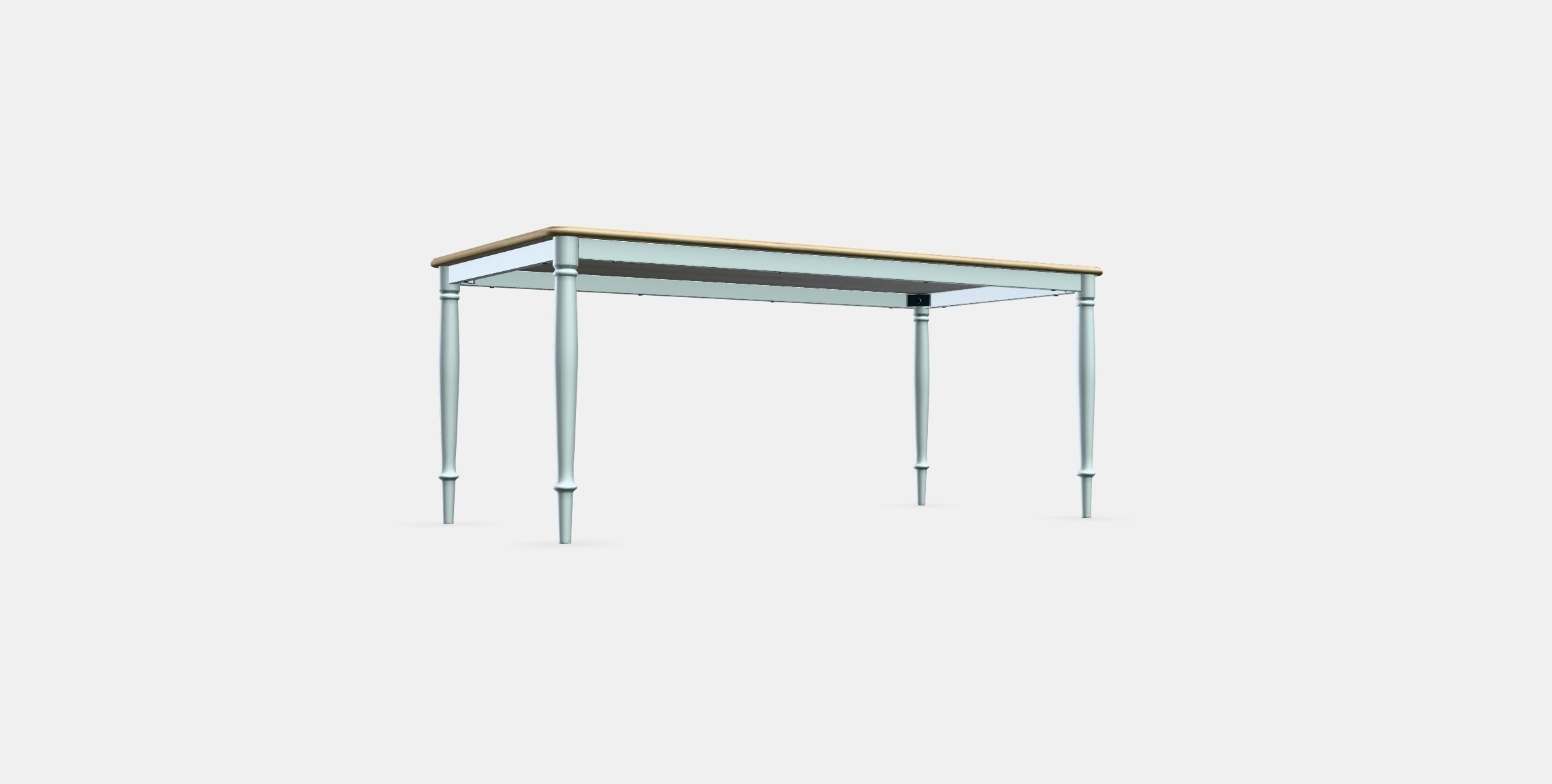 DANDERYD Dining table 1 Low-poly 3D model_2