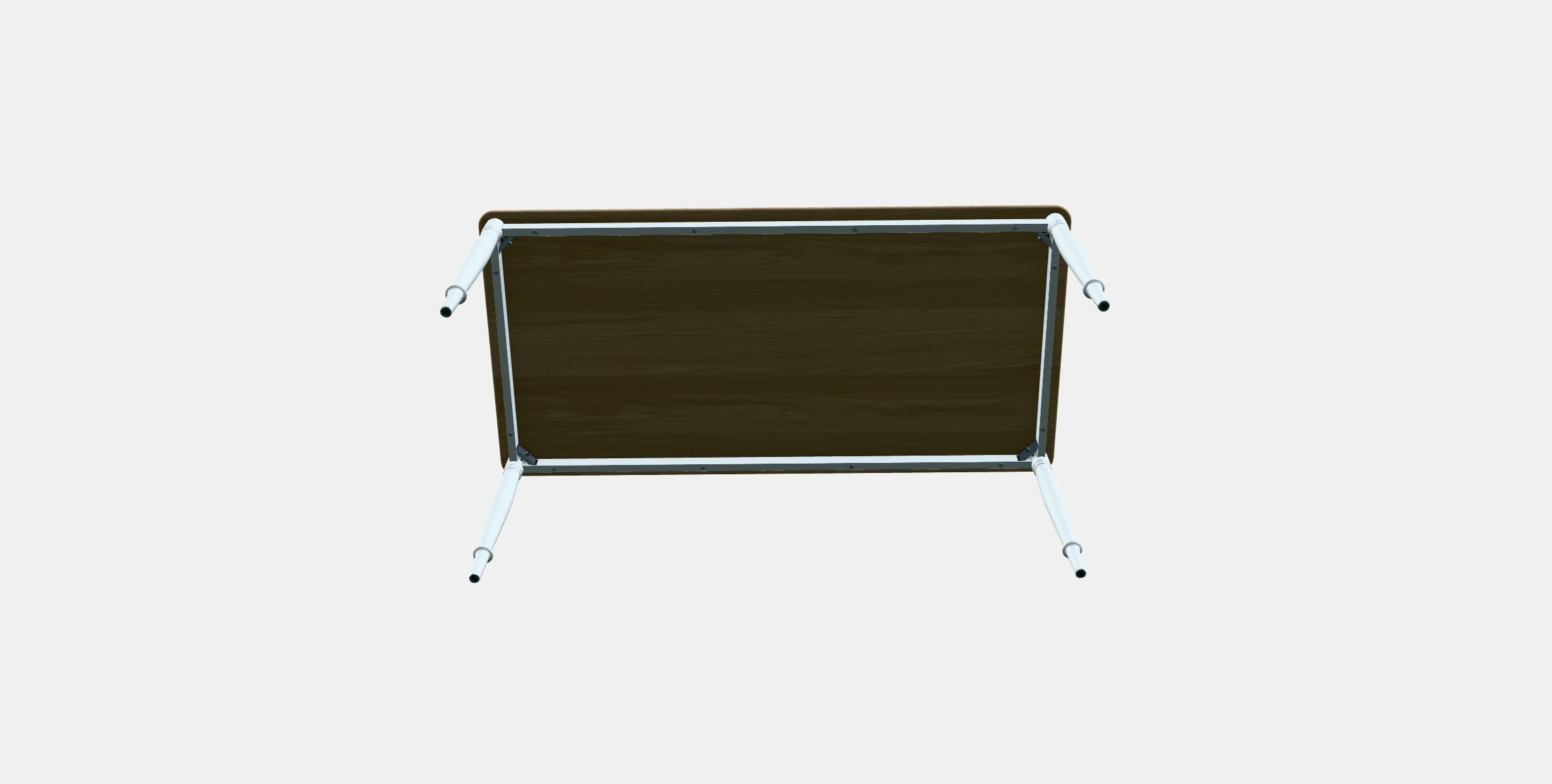 DANDERYD Dining table 1 Low-poly 3D model_7