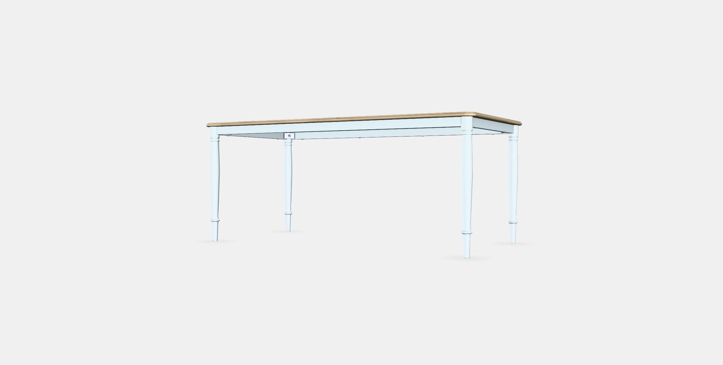DANDERYD Dining table 1 Low-poly 3D model_4