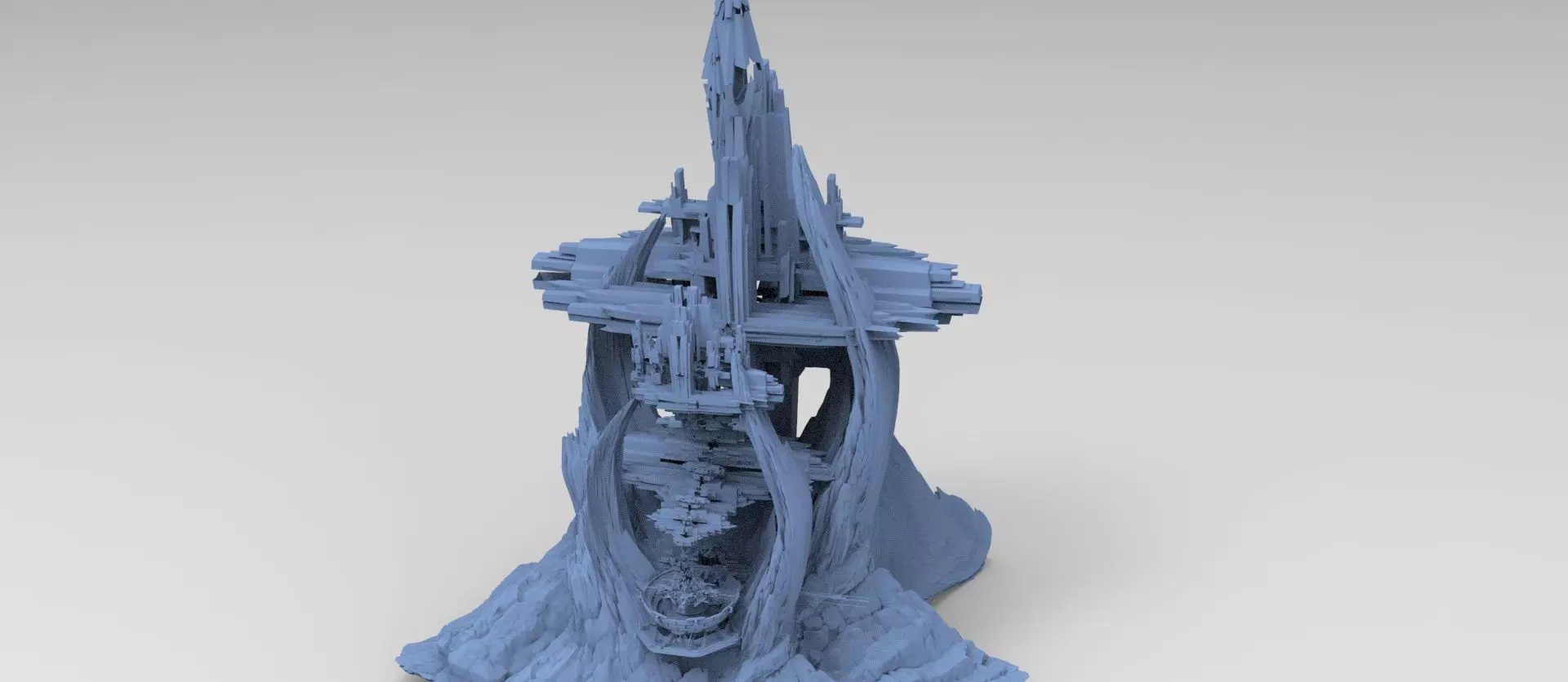  Knome King Mountain 3D model_0
