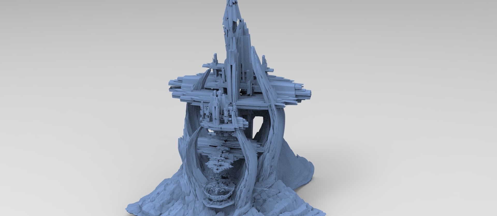  Knome King Mountain 3D model_1