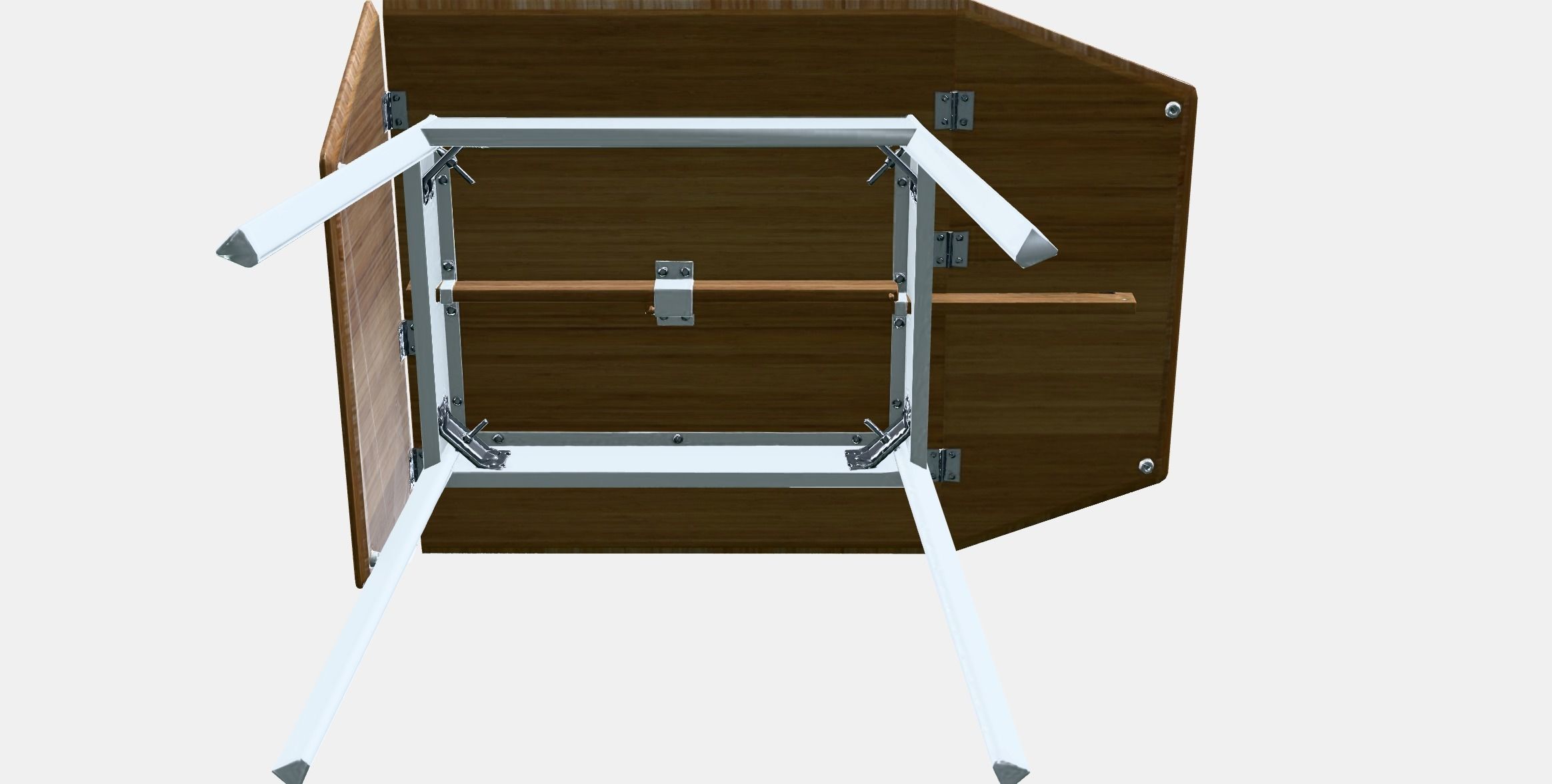 IKEA PS 2012 Drop-leaf table Low-poly 3D model_8
