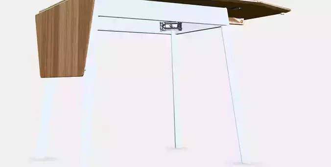 IKEA PS 2012 Drop-leaf table Low-poly 3D model