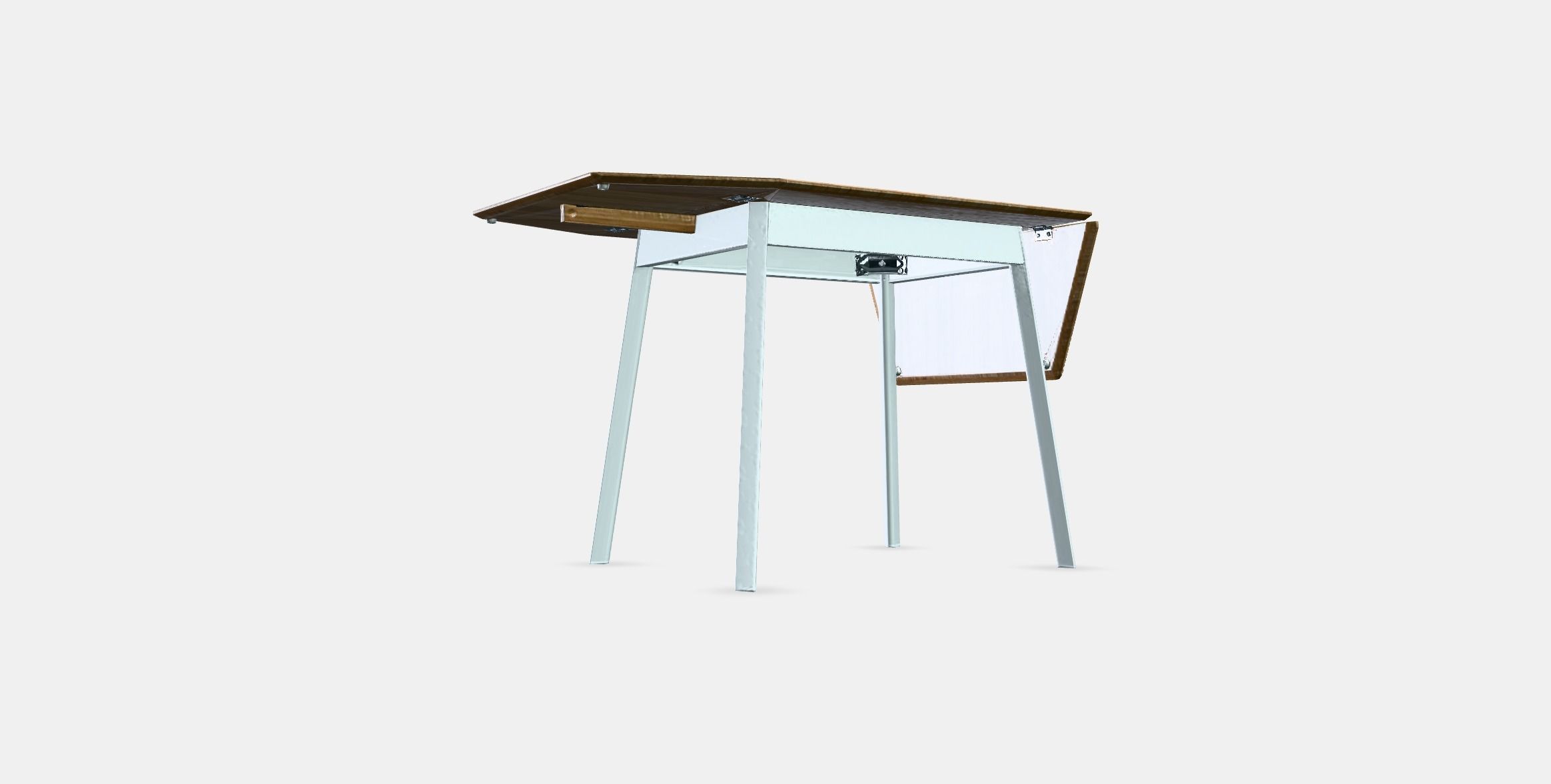 IKEA PS 2012 Drop-leaf table Low-poly 3D model_2