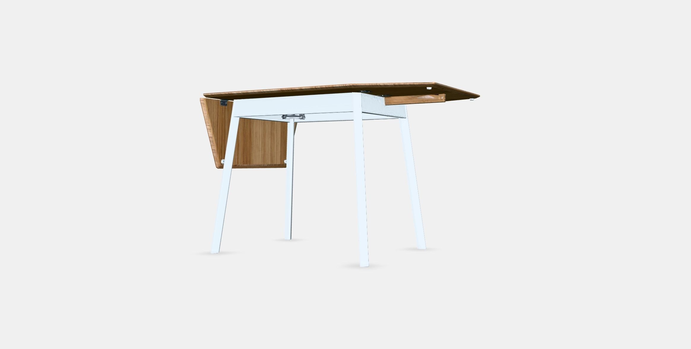 IKEA PS 2012 Drop-leaf table Low-poly 3D model_5